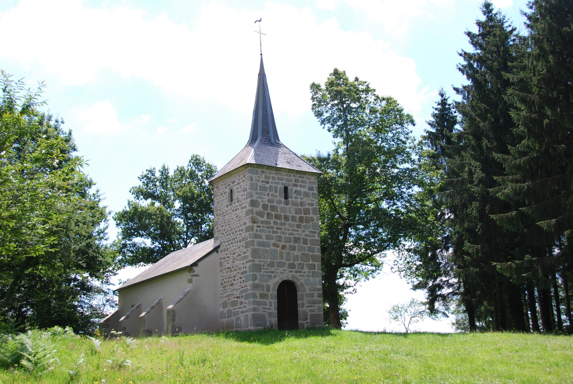 La Chapelle de Savault, een mooie wandeling vanuit huis van ong. 45