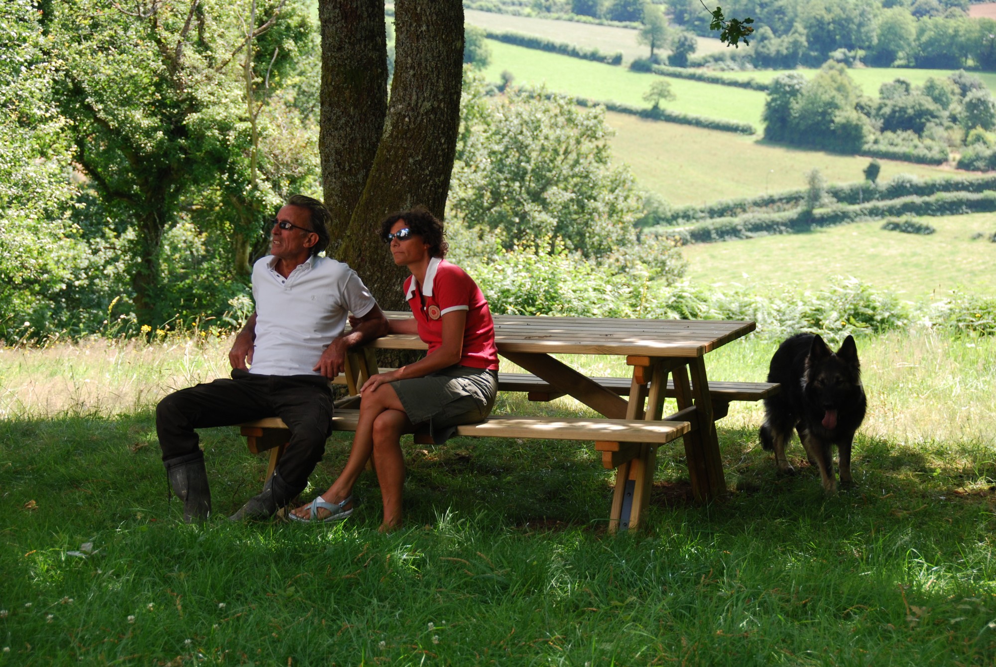 picknick bij la chapelle de la Savault