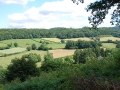 coulissenlandschap, foto genomen vanaf ons erf