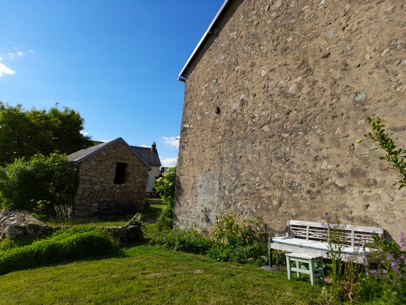 Doorkijkje vanaf de kopse kant grange